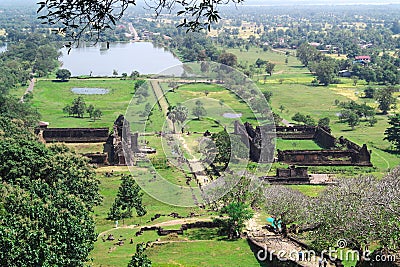 Vat Phou Lao historical temple Editorial Stock Photo